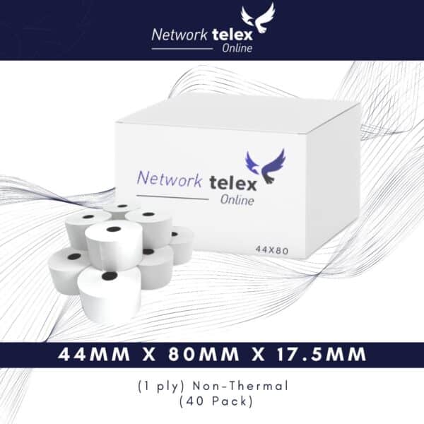 44 X 80 40 ROLLS | Network Telex