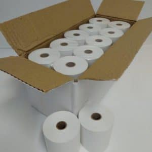 57mm x 70mm x 12.7mm Core Thermal Till Roll (20 pack)