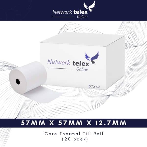 57 x 57 thermal 20 rolls image 1 | Network Telex