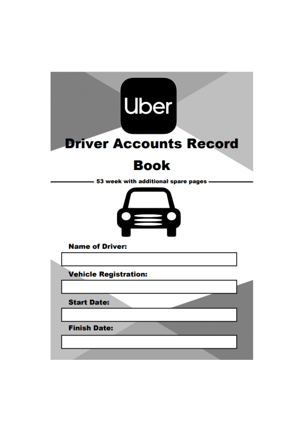 Uber Driver Accounts Record Book 1 | Network Telex