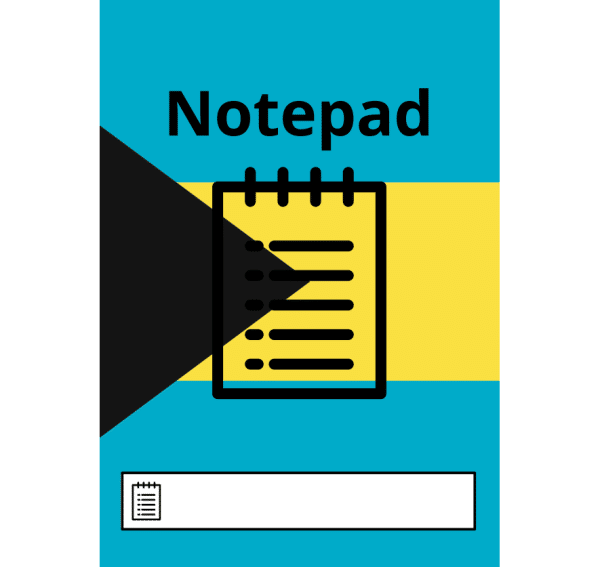 Bahamas Flag Notepad 1 | Network Telex