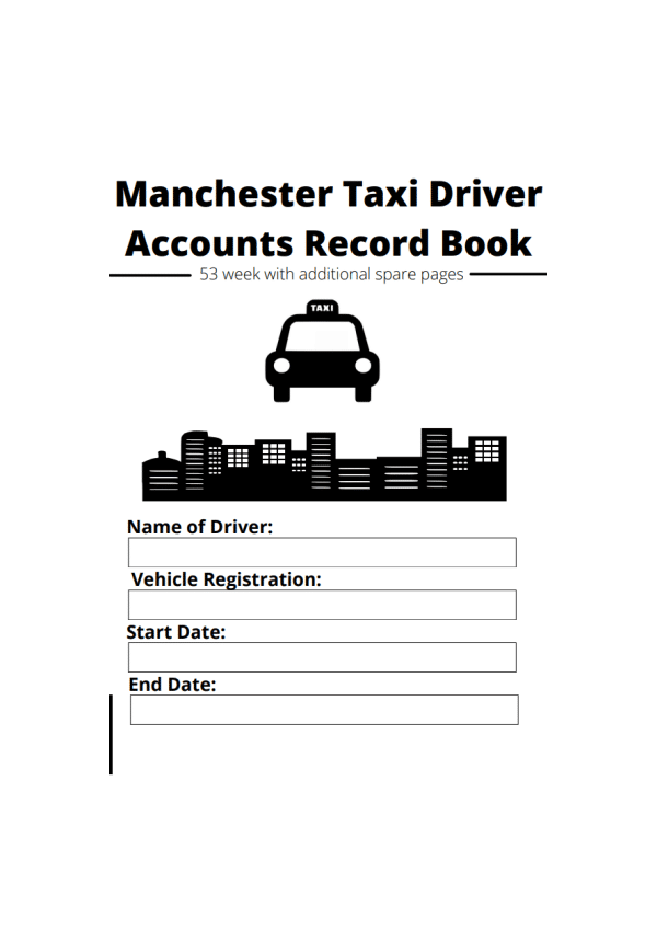 Manchester Taxi Driver Accounts Record Book 1 | Network Telex