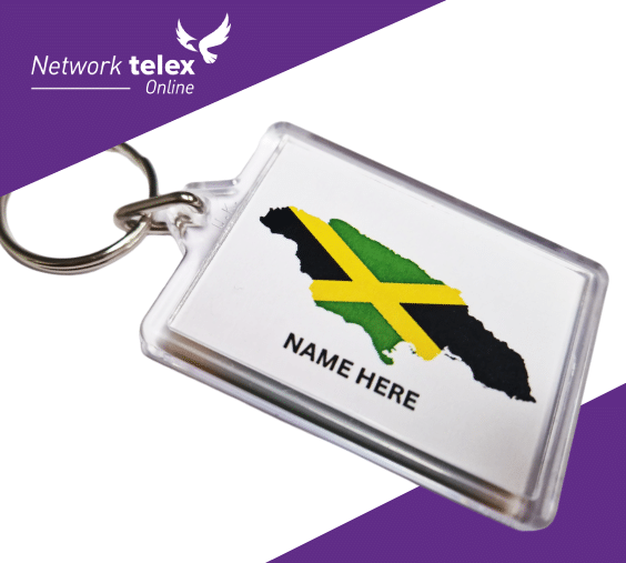 Personalised Acrylic Number Plate Keyring – Any Flag, Any Text, Custom Car Keychain